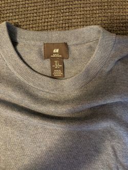 H&M light blue sweater, like new!