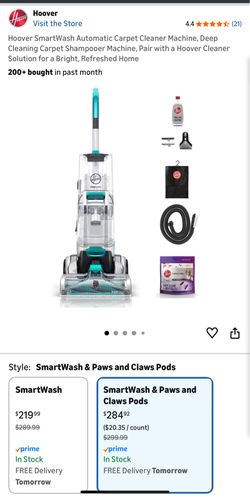 Hoover smart carpet cleaner