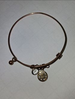 Alex and Ani bangle bracelet "clear stone" FREE WITH PURCHASE OF ANY OF MY OTHER BANGLES!