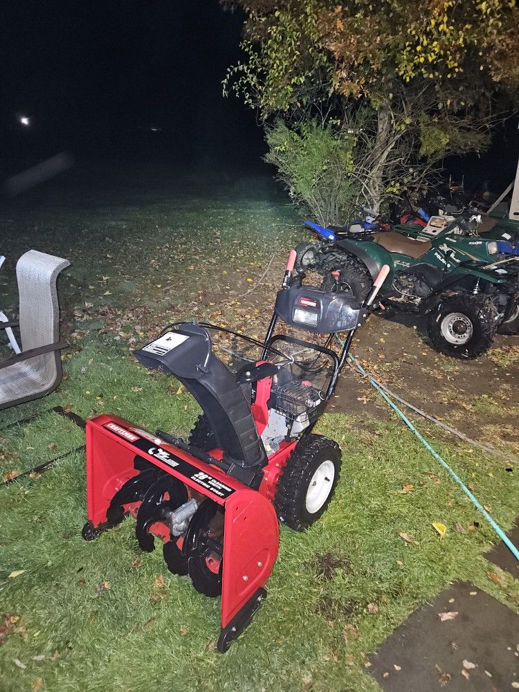 Craftsman 28 Inch EZ Steer 2 Stage Snowblower