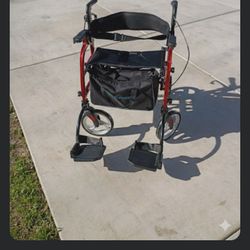Walker And Wheelchair All In One