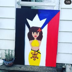 Taina Oil Painting