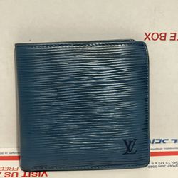 Louis Vuitton Epi Blue Wallet