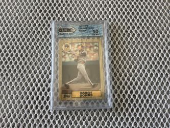 Barry Bonds 1987 Topps #320 Rookie card 10 Gem Mint