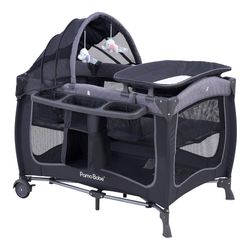 Pamo Babe Playard With Canopy