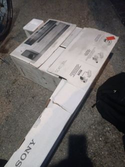 Sound bar c s forty three hundred and thirty watts two and a half inch