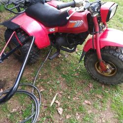 1988 Honda 125 Three wheeler