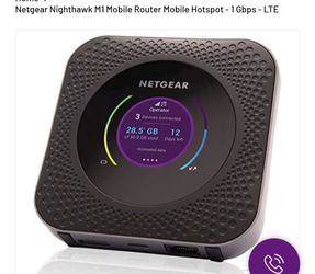 NETGEAR Nighthawk M1 (MR1100) Mobile Hotspot Router – Factory Unlocked
