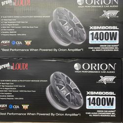Orión 8” Midrange 1400w