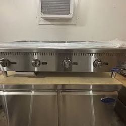 Atosa ATMG-48 48” Commercial Gas Countertop Griddle