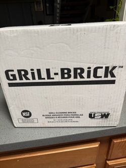 Grill-Brick Grill Cleaning Brick 3.5 in x 4 in x 8 in /Case of 12
