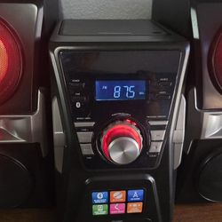 Bluetooth Radio CD Player LED Lights Display. Pick Up Today Like New Used about 4 times.