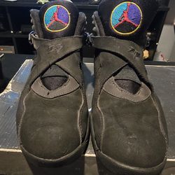 Retro 8 Aqua Jordan's