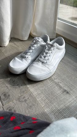 Vans White Sneakers 7