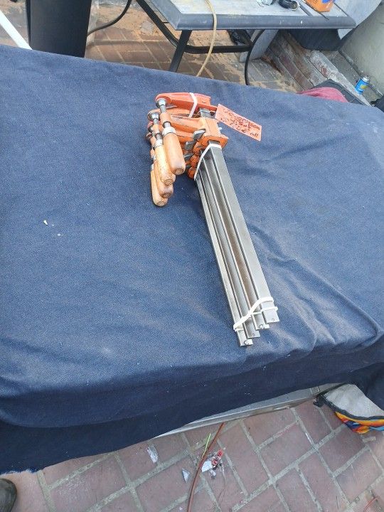 Jorgensen footlong bar clamps. Number 3712.