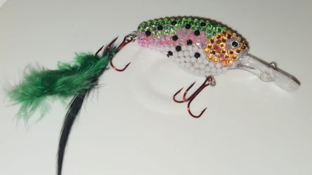 ✨ Custom Bedazzled Fishing Lures ✨