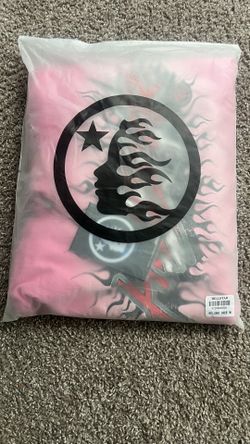 Pink hell star hoodie