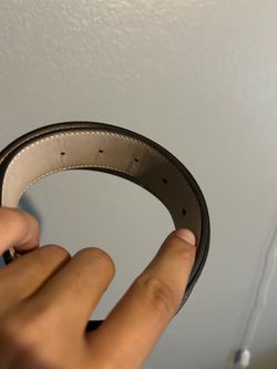Reversible Leather Belt