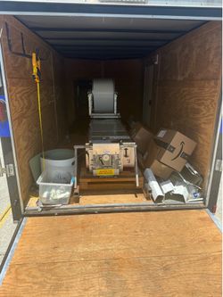 6” KWM machine 7x14’ trailer and 10’6” brake