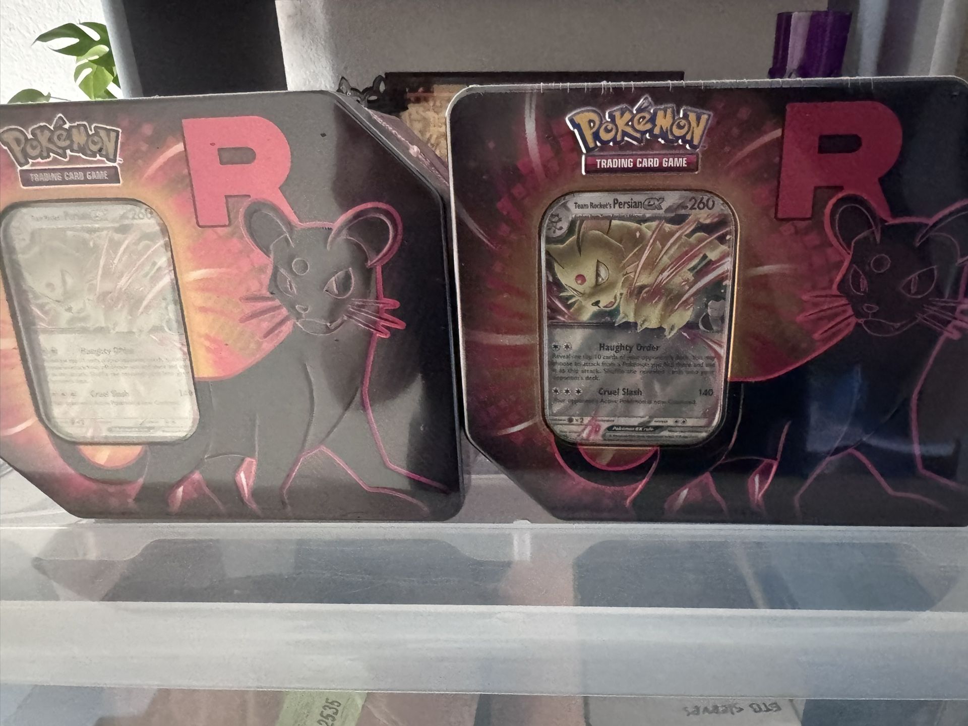 Pokemon Team Rocket Tins