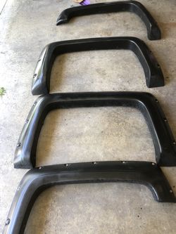 2016 Chevrolet Silverado 1500 fender covers