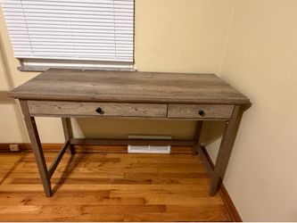 Wooden desk