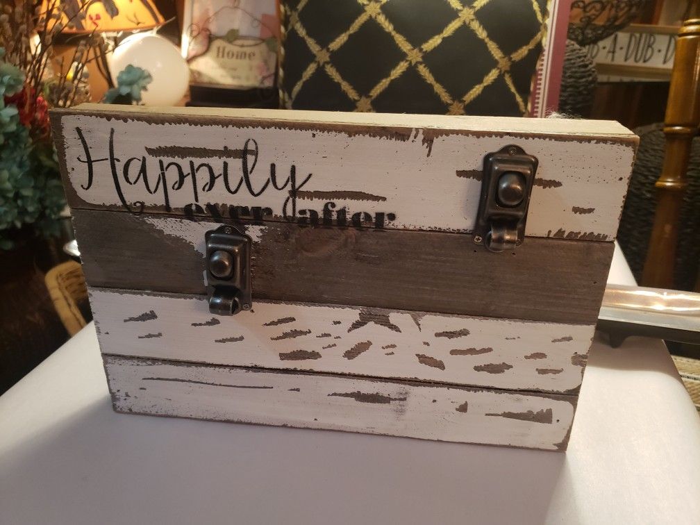 Happily Ever After...Unique Picture Holder..