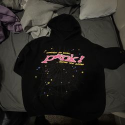 Pink Spider Hoodie