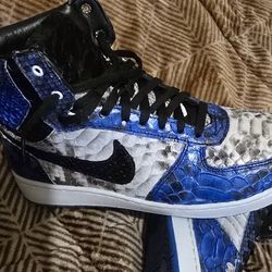 Tenis Piel De Piton #8