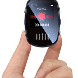 128G AI Intelligent Digital-Voice-recorders,Recorder with Playback,Voice-Activated Voice Noise Reduction Recording Device,Timed Recording,Conference/L