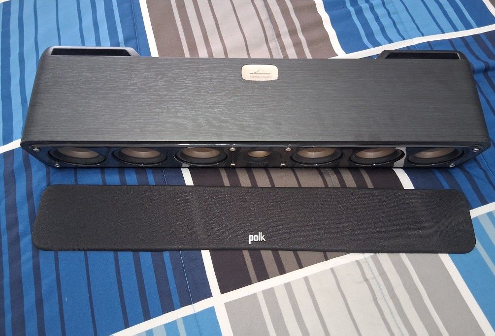 Polk Audio Signature Series S35 Center/Right/Left 6 woofers 1 tweeter Blk Walnut