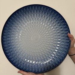 blue lotus plate