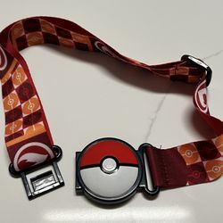 Pokemon Clip N Go Belt (Red) 2018 TOMY Toys Adjustable Strap