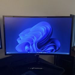 Samsung 27” Curved Monitor