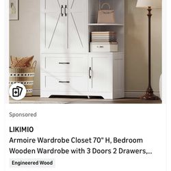 Brand New Closet Wardrobe 