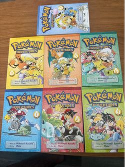 Pokemon Manga Adventures Collection Set Volumes 1-7
