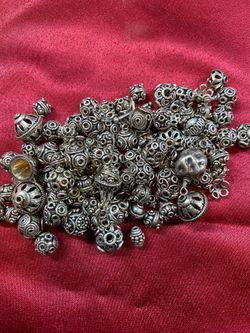 200 Grams New Sterling Silver .925 Beads – All Tested Authentic