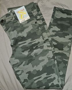 Girls Camo Print Pants (Girls Sz12)