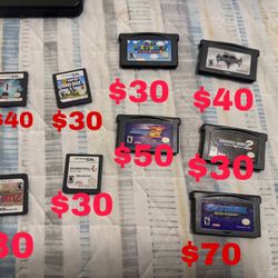 Nintendo DS and GBA Games