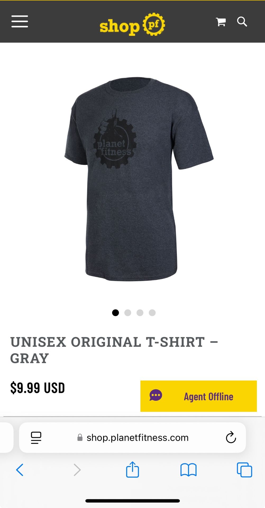 Planet Fitness XL T Shirt