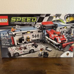 LEGO SPEED CHAMPIONS (75876) Porsche 919 Hybrid and 917K Pit Lane ~Brand New & Sealed~ Firm Price Pickup Only