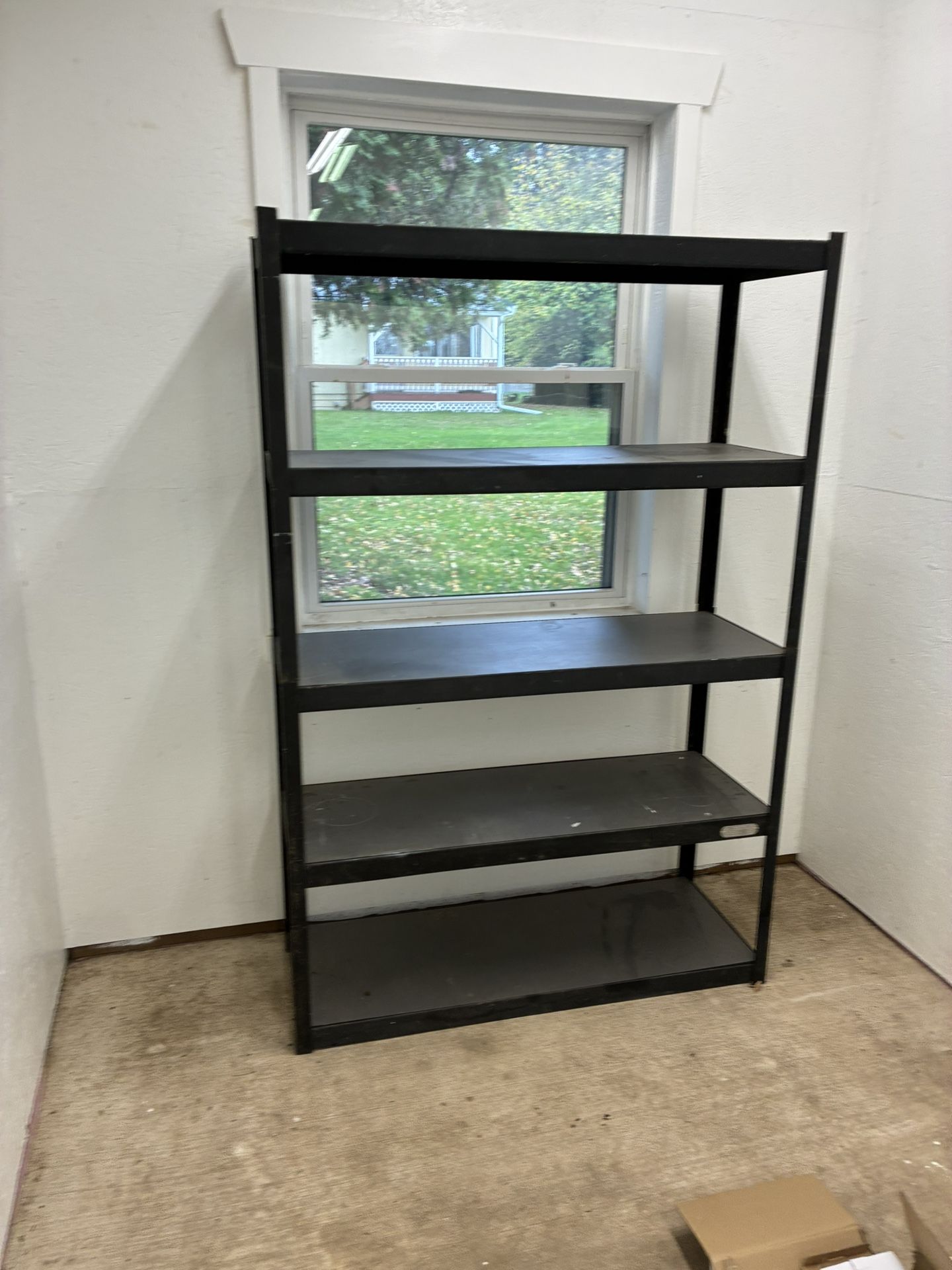 2 Metal Shelves 