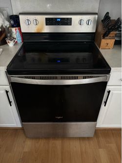 Whirlpool Electric Range Air Fry Convection Oven Stainless