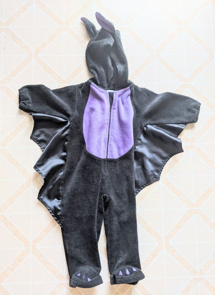 Boys 12M Batman Costume Thick Fleece