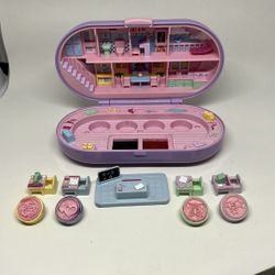 Vintage bluebird Polly pocket School stamping Set- No Dolls