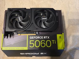 16 Gb GDDR7 5060ti new
