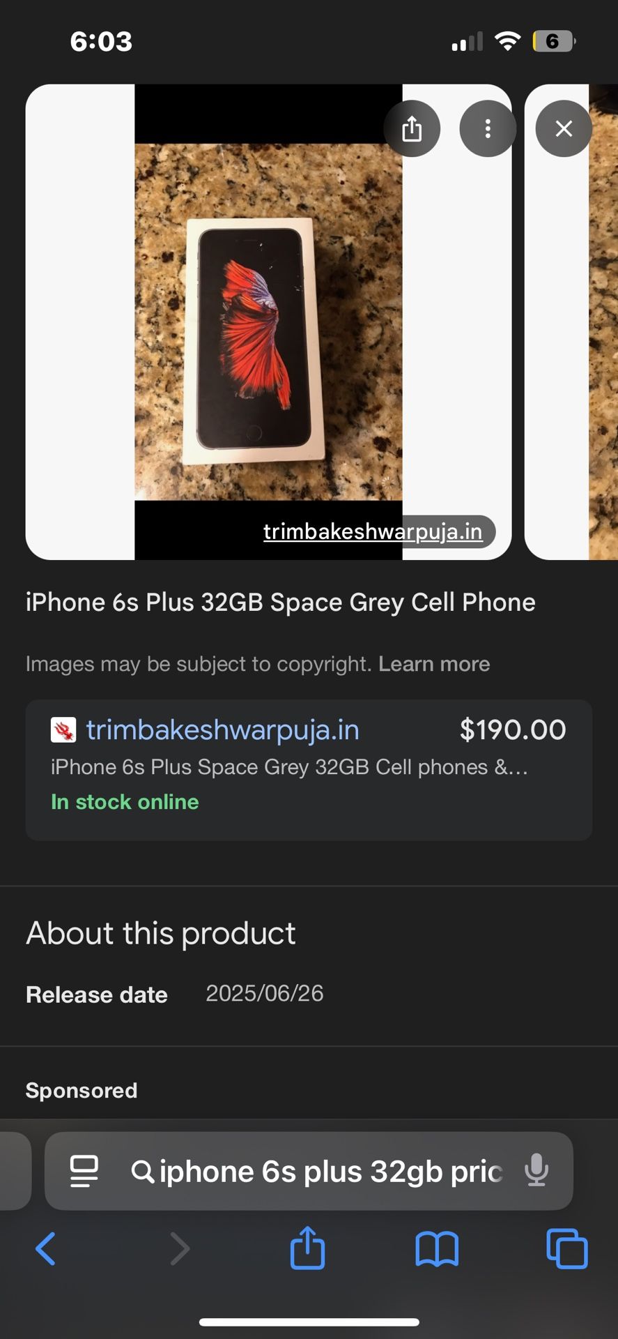 New iPhone 6s Plus Unlocked