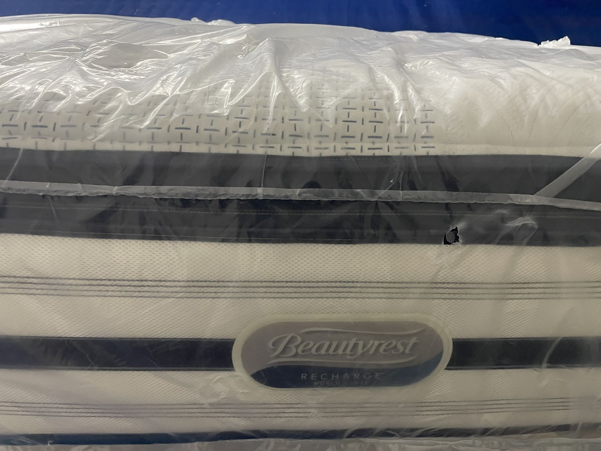 King Or Queen Simmons Beauty Rest Recharge Model 13 Inches Thick Pillow Top. I can also deliver must go this week.