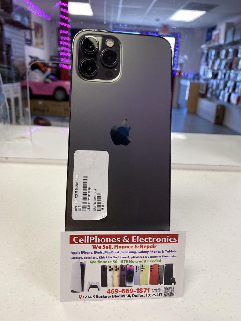 IPHONE 12 PRO MAX 128GB T MOBILE METRO AT&T CRICKET UNLOCKED CASH