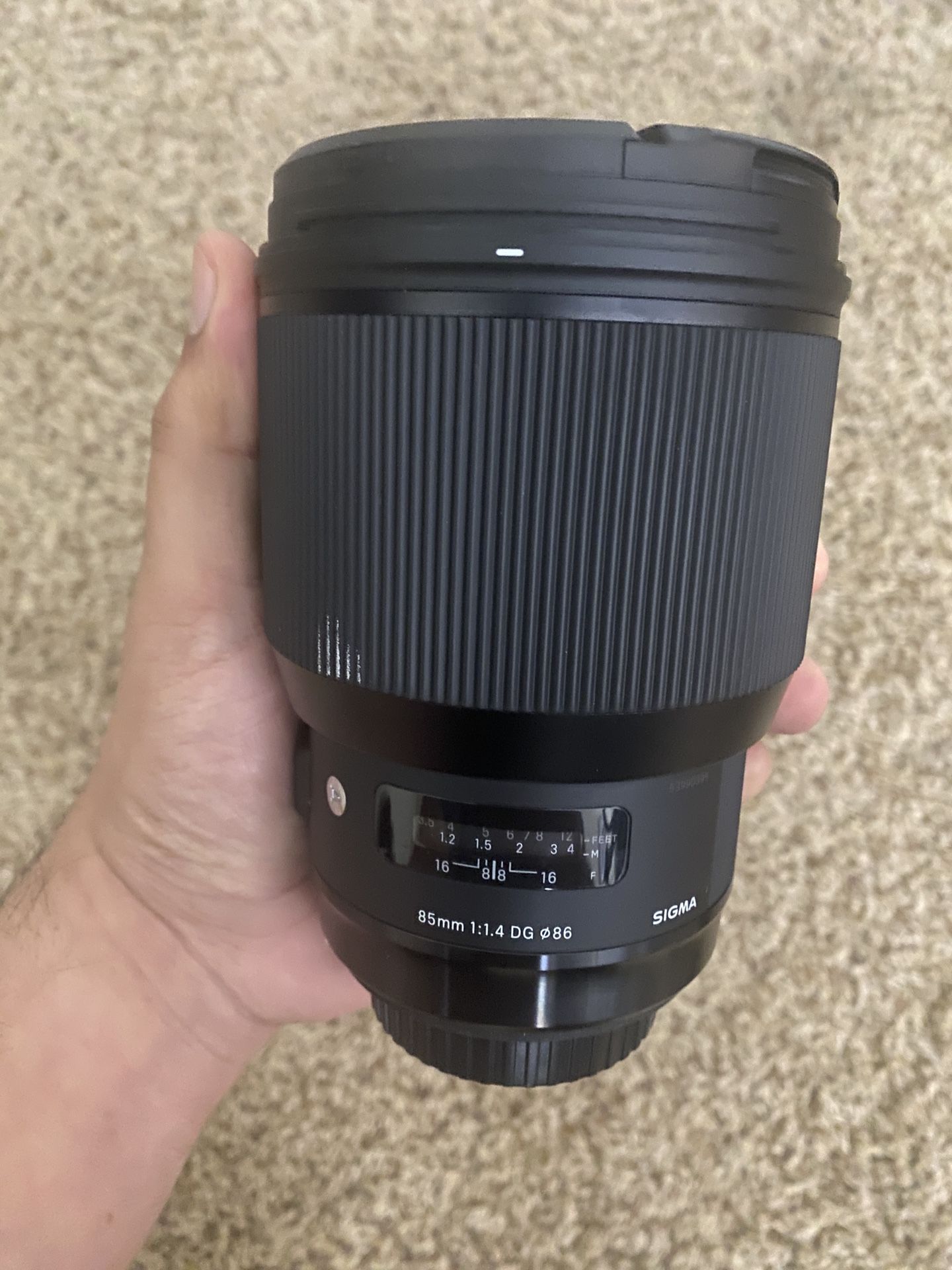 Sigma 85mm 1.4 For Canon